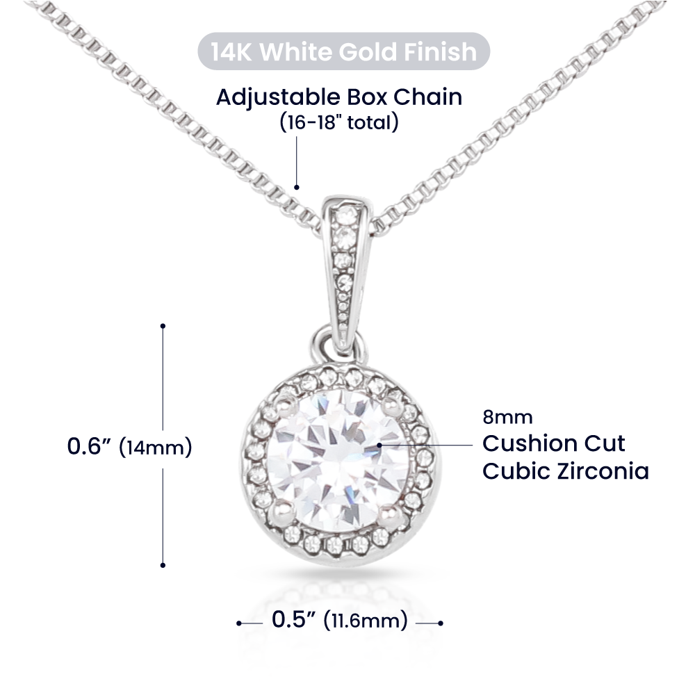Dazzling Eternal Hope Necklace for Mom , Mothers day Gift ,Gift for Mum.