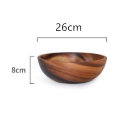 Acacia wooden bowl wooden tableware