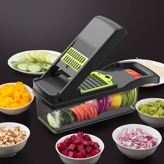 Multifunctional Vegetable Cutter Home Kitchen Slicing Dicing and Chops.