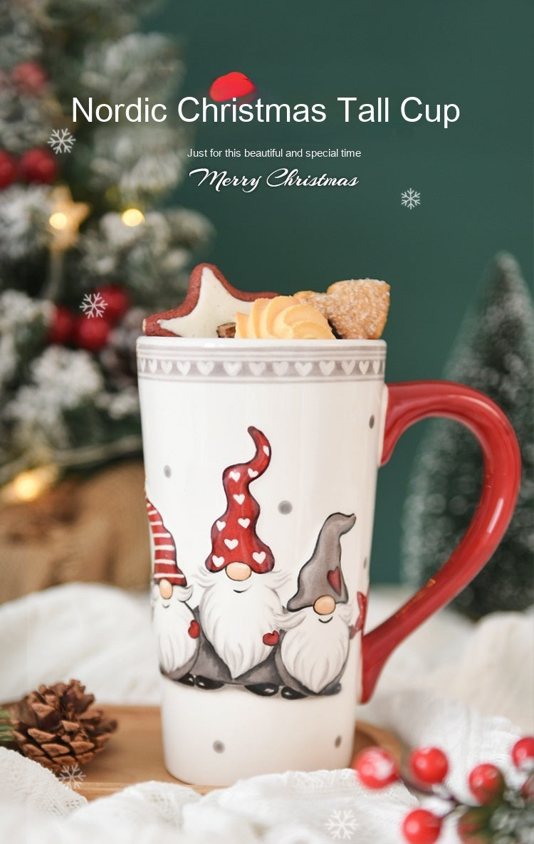 Christmas Large Capacity Ceramic Mug