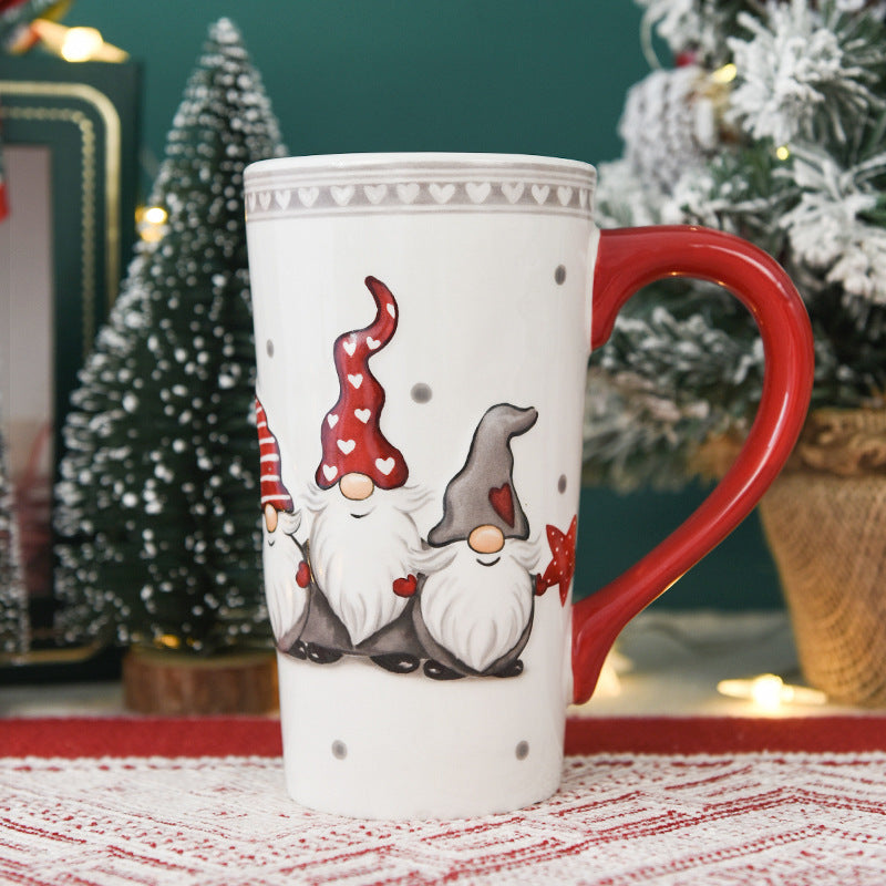 Christmas Large Capacity Ceramic Mug